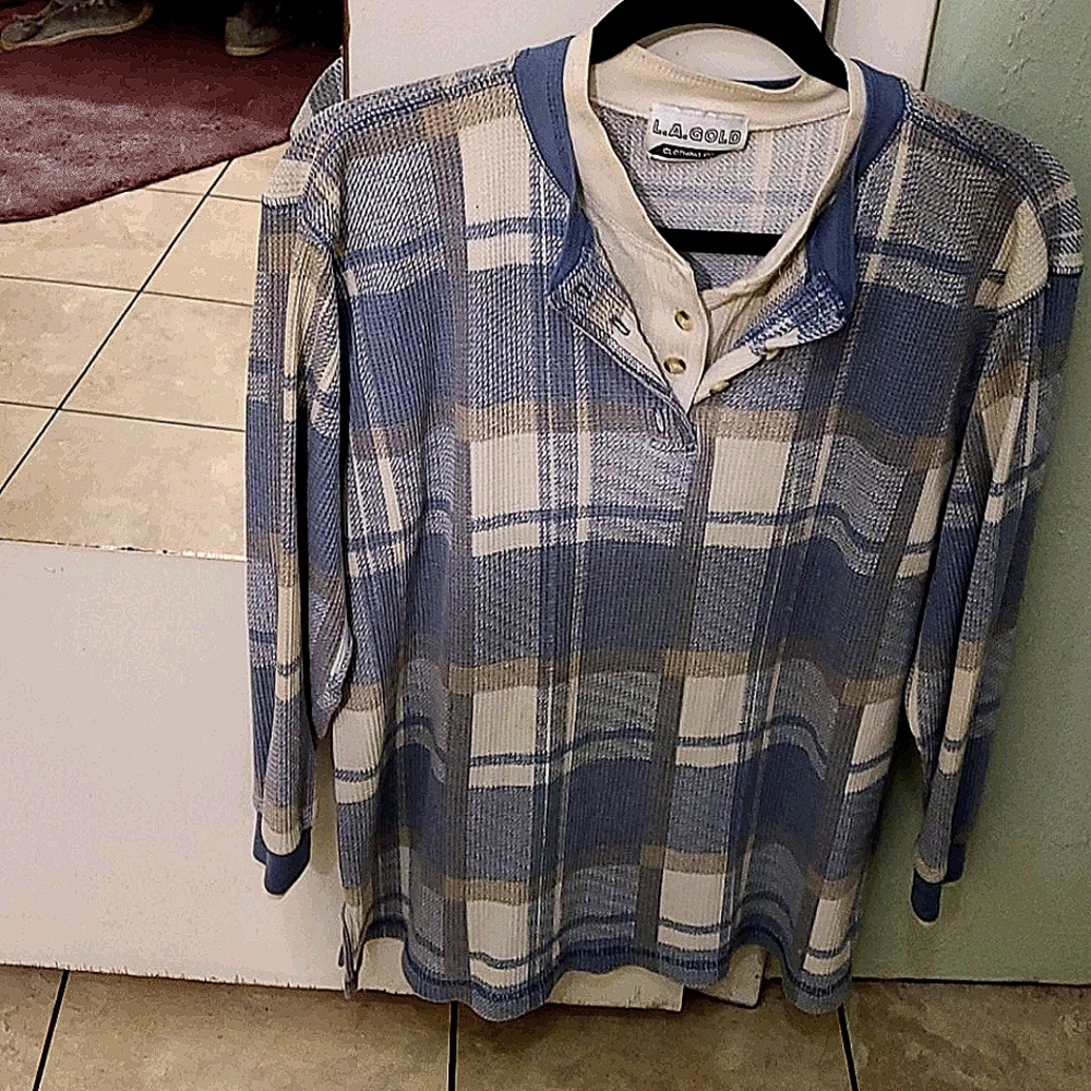 Plaid Top